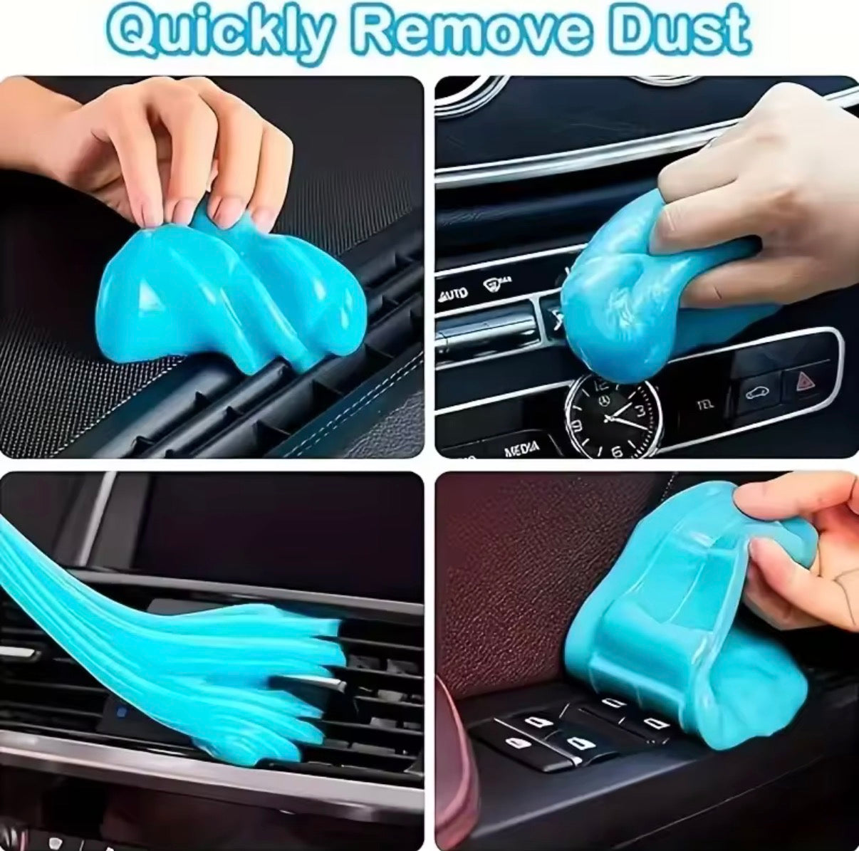 Car Cleaning Gel – Clean Your Interior in Seconds