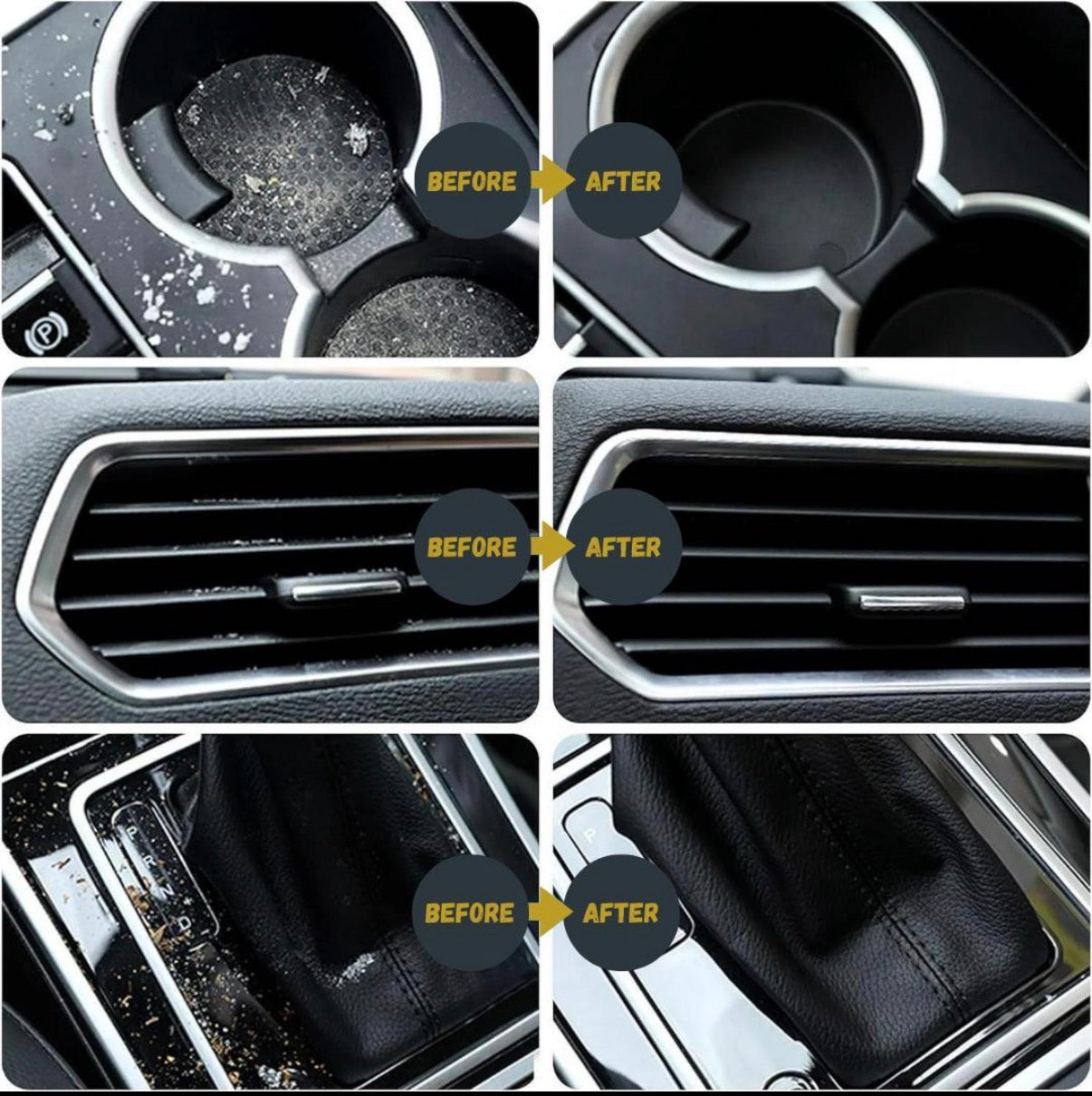 Car Cleaning Gel – Clean Your Interior in Seconds